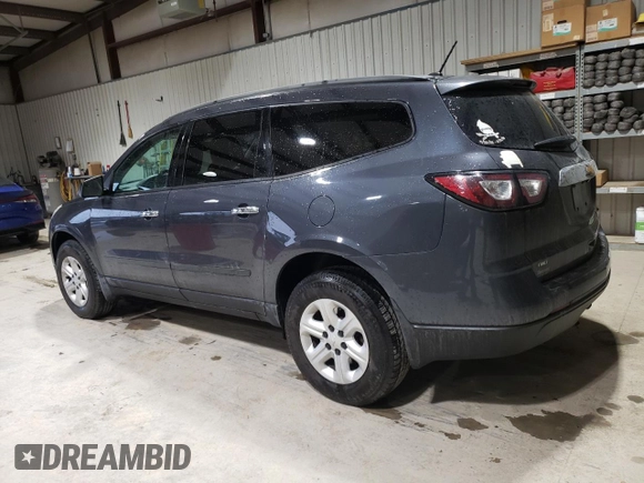 2013 Chevrolet Traverse LS with VIN 1GNKVFKD5DJ227818, listed as a Copart auction lot 47847575 with 198,489 mi miles and Salvage Title. Bid and sale history available at DreamBid. Image 2.