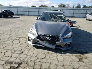 2020 Infiniti Q50 Luxe with VIN JN1EV7AP0LM202428, listed as a Copart auction lot 56969825 with 63,070 mi miles and Salvage title. Bid and sale history available at DreamBid. Image 25.