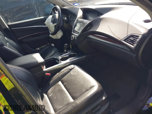 2014 Acura MDX with VIN 5FRYD3H28EB004674, listed as a IAAI auction lot 41564414 with 186,220 mi miles. Bid and sale history available at carsss.com. Image 5.