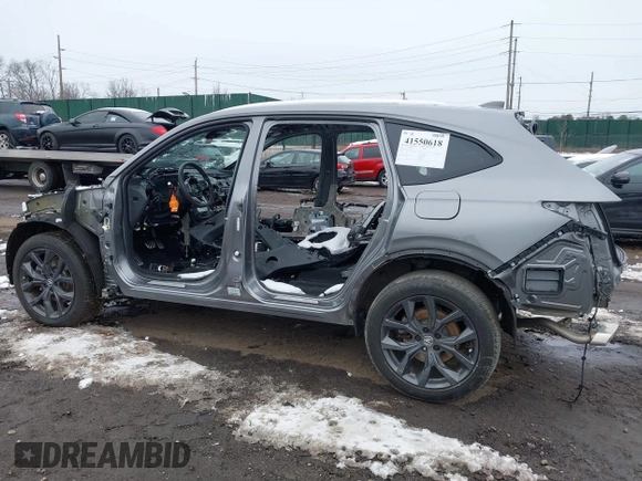 2023 Acura MDX w/A-Spec Package with VIN 5J8YE1H02PL010585, listed as a IAAI auction lot 41550618 with 20,730 mi miles. Bid and sale history available at carsss.com. Image 3.