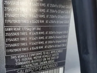 2015 Land Rover Range Rover Sport Supercharged with VIN SALWR2TF5FA608930, listed as a Copart auction lot 64968145 with 88,818 mi miles and Clean title. Bid and sale history available at DreamBid. Image 13.