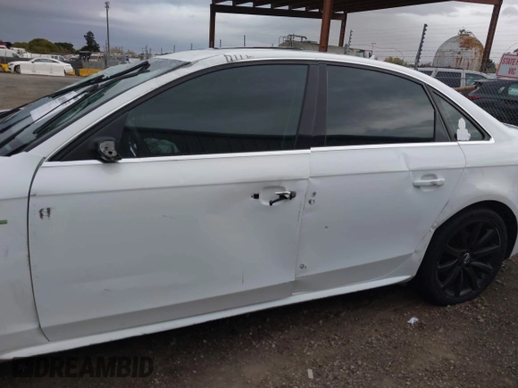 2014 Audi A4 Premium with VIN WAUBFAFL6EA030827, listed as a IAAI auction lot 40898053 with 130,586 mi miles. Bid and sale history available at carsss.com. Image 14.