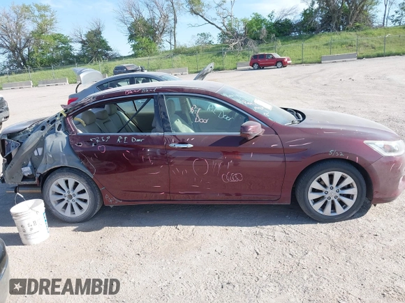 2015 Honda Accord EX-L с VIN 1HGCR2F84FA017030, выставлен на аукционе IAAI как лот 42242195 с пробегом 77 556 миль миль и . История ставок и продаж доступна на DreamBid. Изображение 14.