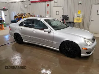 2007 Mercedes-Benz C 230 Sport with VIN WDBRF52H27F932115, listed as a Copart auction lot 62959505 with 154,449 mi miles and Clean title. Bid and sale history available at DreamBid. Image 4.