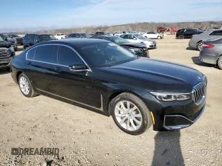 2020 BMW 7 Series 740i xDrive with VIN WBA7T4C0XLGF97467, listed as a Copart auction lot 79343233 with 0 mi miles. Bid and sale history available at carsss.com. Image 4.
