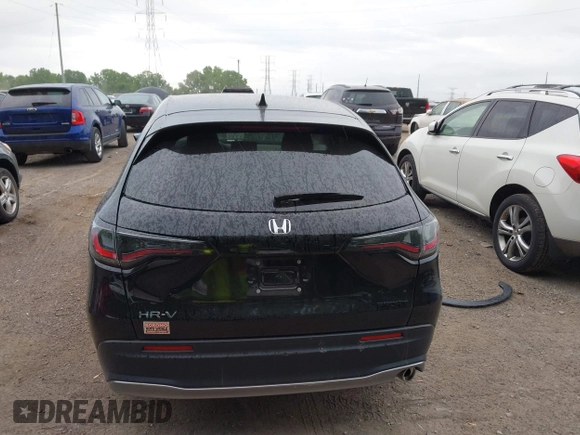 2024 Honda HR-V Sport with VIN 3CZRZ2H57RM701390, listed as a IAAI auction lot 42235082 with 10,001 mi miles and . Bid and sale history available at DreamBid. Image 16.