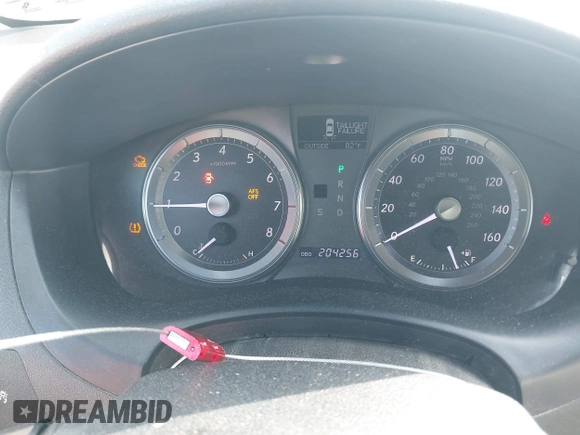 2012 Lexus ES 330 with VIN JTHBK1EG4C2485457, listed as a IAAI auction lot 42723326 with 204,256 mi miles and . Bid and sale history available at DreamBid. Image 7.