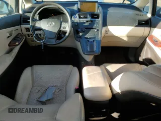 2010 Lexus HS 250h with VIN JTHBB1BA1A2017523, listed as a Copart auction lot 80086154 with 125,421 mi miles and Salvage Title. Bid and sale history available at DreamBid. Image 8.