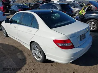 2009 Mercedes-Benz C-Class 3.0L Sport with VIN WDDGF54X09R079797, listed as a IAAI auction lot 41753647 with 244,473 mi miles. Bid and sale history available at carsss.com. Image 3.