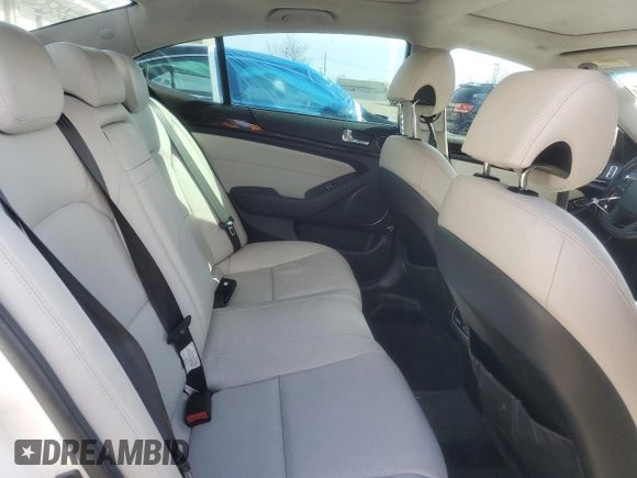 2014 Kia Cadenza Limited with VIN KNALN4D78E5141385, listed as a Copart auction lot 49593545 with 112,991 mi miles and Salvage Title. Bid and sale history available at carsss.com. Image 10.