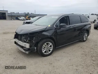 2022 Toyota Sienna Limited with VIN 5TDZRKEC3NS096576, listed as a Copart auction lot 89355035 with Not provided miles and Salvage title. Bid and sale history available at DreamBid. Image 1.