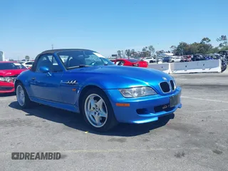 1998 BMW 3 Series M Roadster z VIN WBSCK9331WLC87563, wystawiony jako IAAI lot #42406430 z przebiegiem 99 226 mil mil oraz . Historia ofert i sprzedaży dostępna na DreamBid. Obrazek 1.