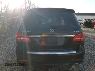 2019 Mercedes-Benz GLS 550 with VIN 4JGDF7DE1KB224721, listed as a Copart auction lot 78806124 with 77,246 mi miles and Salvage title. Bid and sale history available at DreamBid. Image 6.
