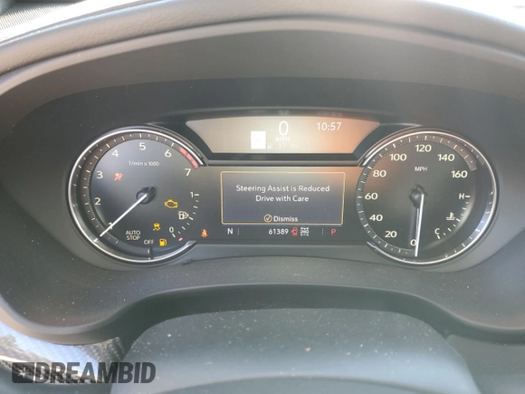 2019 Cadillac XT4 AWD Sport with VIN 1GYFZFR48KF100558, listed as a Copart auction lot 80749134 with 61,389 mi miles and Salvage title. Bid and sale history available at DreamBid. Image 9.