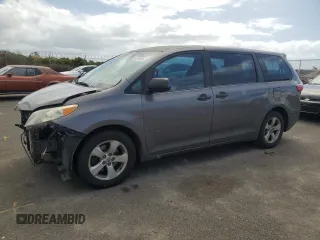 2015 Toyota Sienna L with VIN 5TDZK3DC0FS528361, listed as a Copart auction lot 48076245 with 167,079 mi miles and Salvage Title. Bid and sale history available at DreamBid. Image 1.