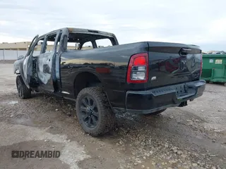 2023 Ram 2500 Big Horn with VIN 3C6UR5DL9PG649463, listed as a IAAI auction lot 40949333 with 1 mi miles. Bid and sale history available at carsss.com. Image 3.