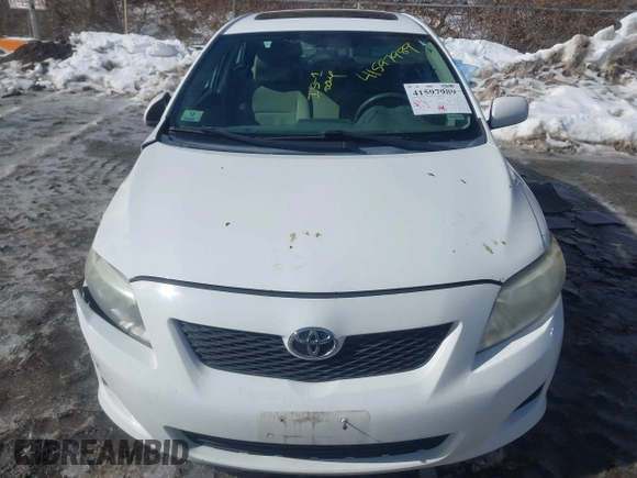 2010 Toyota Corolla with VIN 2T1BU4EE4AC305484, listed as a IAAI auction lot 41597989 with 155,898 mi miles. Bid and sale history available at carsss.com. Image 12.