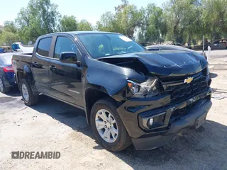 2021 Chevrolet Colorado 2WD LT with VIN 1GCGSCEN2M1142381, listed as a IAAI auction lot 42384837 with 97,617 mi miles and . Bid and sale history available at DreamBid. Image 1.