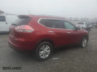 2015 Nissan Rogue S with VIN 5N1AT2MT7FC834345, listed as a Copart auction lot 44982395 with 208,848 mi miles and Salvage Title. Bid and sale history available at carsss.com. Image 3.