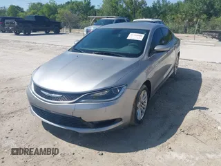 2016 Chrysler 200 LX with VIN 1C3CCCFB0GN194075, listed as a IAAI auction lot 41728908 with 124,776 mi miles. Bid and sale history available at carsss.com. Image 2.
