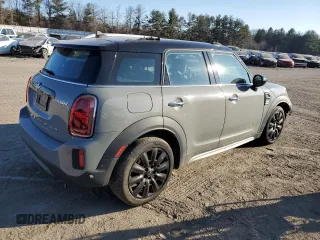 2022 MINI Countryman Cooper with VIN WMZ43BR07N3N30320, listed as a Copart auction lot 46315235 with Not provided miles and Salvage title. Bid and sale history available at DreamBid. Image 3.