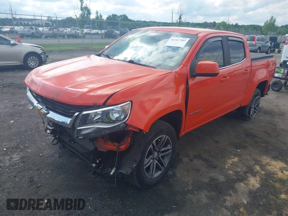 2019 Chevrolet Colorado 4WD LT with VIN 1GCGTCEN3K1147325, listed as a IAAI auction lot 42267305 with 83,950 mi miles and . Bid and sale history available at DreamBid. Image 17.