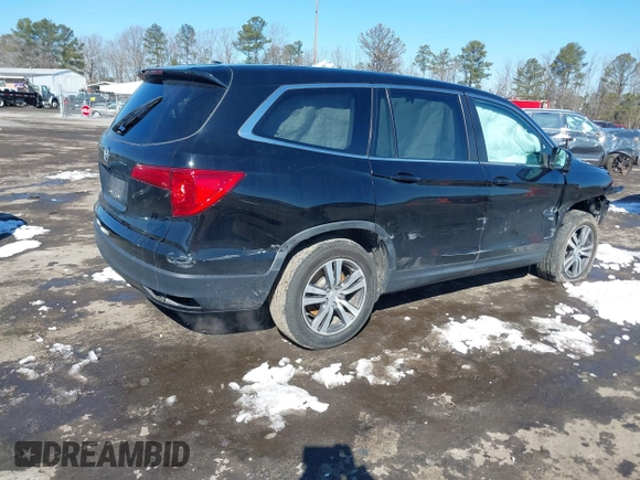 2018 Honda Pilot EX-L with VIN 5FNYF5H50JB032898, listed as a IAAI auction lot 41613617 with 108,845 mi miles. Bid and sale history available at carsss.com. Image 4.