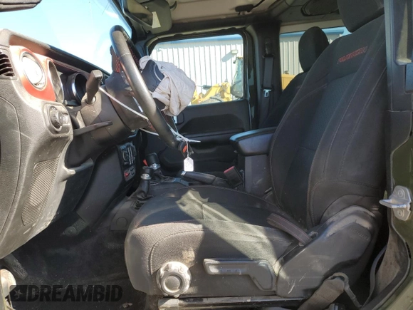 2021 Jeep Wrangler Rubicon z VIN 1C4HJXCG6MW688865, wystawiony jako Copart lot #53701935 z przebiegiem 43 759 mil mil oraz Szkoda całkowita • Salvage title. Historia ofert i sprzedaży dostępna na DreamBid. Obrazek 7.