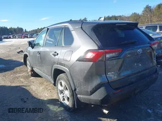2021 Toyota RAV4 Hybrid LE with VIN 4T3LWRFVXMU035343, listed as a IAAI auction lot 41340188 with 37,072 mi miles. Bid and sale history available at carsss.com. Image 3.