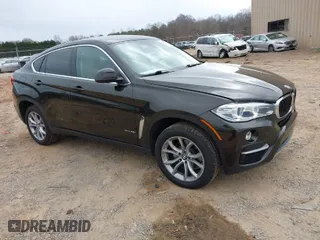 2015 BMW X6 xDrive35i with VIN 5UXKU2C56F0N76862, listed as a IAAI auction lot 41747776 with 119,426 mi miles. Bid and sale history available at carsss.com. Image 1.