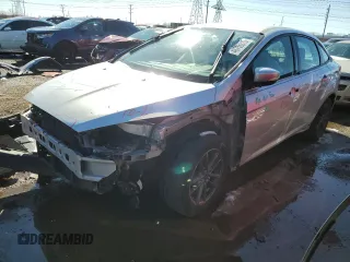 2017 Ford Focus SE with VIN 1FADP3F27HL339281, listed as a Copart auction lot 48755015 with 98,941 mi miles and Salvage Title. Bid and sale history available at carsss.com. Image 1.