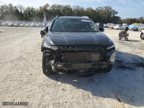 2019 Hyundai Santa Fe Limited with VIN 5NMS53AA2KH124888, listed as a Copart auction lot 47718135 with 98,030 mi miles and Salvage Title. Bid and sale history available at carsss.com. Image 5.