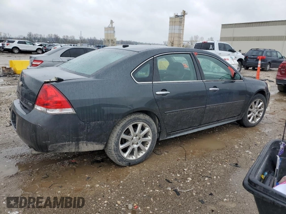 2014 Chevrolet Impala LTZ with VIN 2G1WC5E32E1110490, listed as a Copart auction lot 51873165 with 162,790 mi miles and Salvage Title. Bid and sale history available at DreamBid. Image 3.