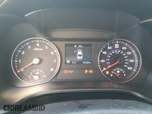 2019 Kia Forte S with VIN 3KPF34AD0KE079416, listed as a Copart auction lot 46685945 with 40,754 mi miles and Salvage Title. Bid and sale history available at carsss.com. Image 9.