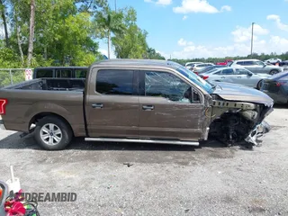 2017 Ford F-150 XL with VIN 1FTEW1CF6HFB67496, listed as a IAAI auction lot 41884533 with 156,424 mi miles and . Bid and sale history available at DreamBid. Image 14.