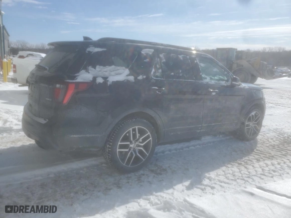 2016 Ford Explorer Sport with VIN 1FM5K8GT8GGB94546, listed as a Copart auction lot 45690805 with 120,462 mi miles and Salvage Title. Bid and sale history available at carsss.com. Image 3.