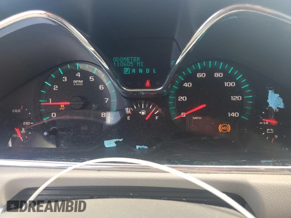 2015 Chevrolet Traverse LTZ z VIN 1GNKRJKD8FJ269524, wystawiony jako Copart lot #56700805 z przebiegiem 110 605 mil mil oraz Szkoda całkowita • Salvage title. Historia ofert i sprzedaży dostępna na DreamBid. Obrazek 9.