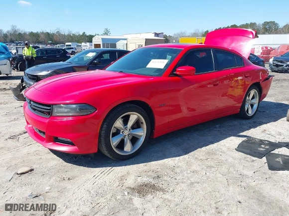 2016 Dodge Charger R/T with VIN 2C3CDXCT5GH246682, listed as a IAAI auction lot 41631526 with 175,353 mi miles. Bid and sale history available at carsss.com. Image 2.