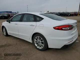 2020 Ford Fusion SE with VIN 3FA6P0HD3LR250467, listed as a Copart auction lot 43949205 with 50,592 mi miles and Salvage Title. Bid and sale history available at carsss.com. Image 2.