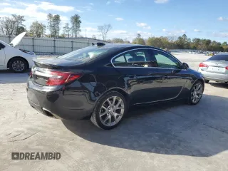 2016 Buick Regal GS with VIN 2G4GU5GX4G9116056, listed as a Copart auction lot 81017434 with 83,841 mi miles and Salvage Title. Bid and sale history available at carsss.com. Image 3.