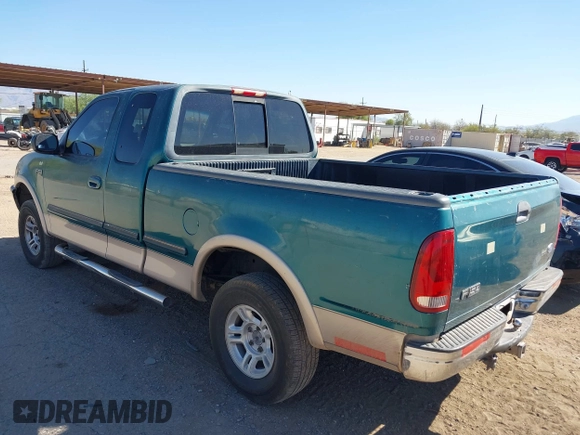1997 Ford F-150 XL with VIN 1FTEX18LXVKB64986, listed as a IAAI auction lot 41901924 with 224,288 mi miles. Bid and sale history available at carsss.com. Image 3.
