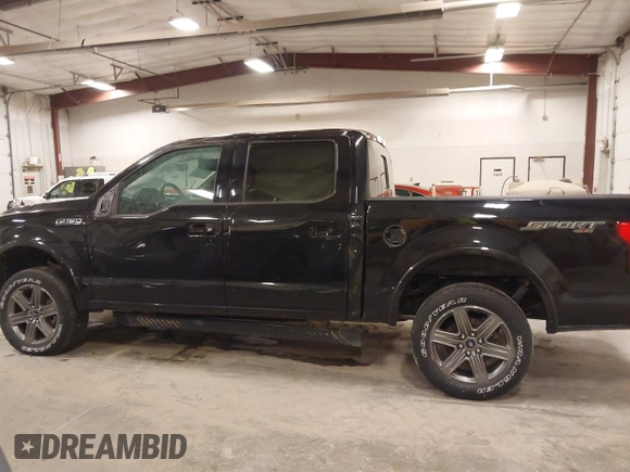 2020 Ford F-150 XL with VIN 1FTEW1E56LKF25622, listed as a IAAI auction lot 41773855 with 55,044 mi miles and . Bid and sale history available at DreamBid. Image 14.