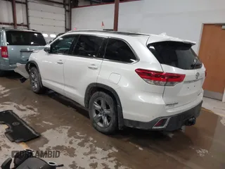 2018 Toyota Highlander Limited z VIN 5TDDZRFH2JS874888, wystawiony jako IAAI lot #41840205 z przebiegiem 82 847 mil mil oraz . Historia ofert i sprzedaży dostępna na DreamBid. Obrazek 3.