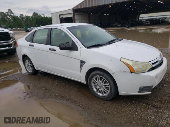 2008 Ford Focus SE with VIN 1FAHP35N58W297866, listed as a Copart auction lot 55307685 with 246,122 mi miles and Salvage Title. Bid and sale history available at DreamBid. Image 4.