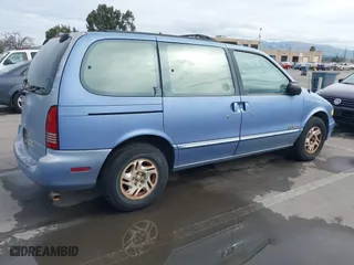 1997 Nissan Quest XE with VIN 4N2DN1117VD801599, listed as a IAAI auction lot 41558507 with 205,064 mi miles. Bid and sale history available at carsss.com. Image 4.