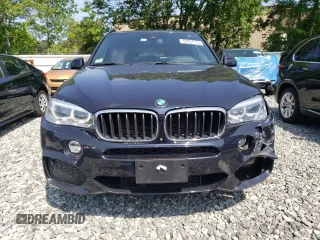 2017 BMW X5 xDrive35i with VIN 5UXKR0C37H0X80867, listed as a Copart auction lot 58697515 with 54,191 mi miles and Salvage title. Bid and sale history available at DreamBid. Image 5.