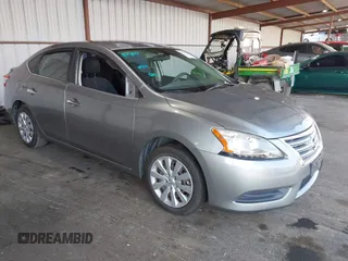 2014 Nissan Sentra SV z VIN 3N1AB7AP2EY252609, wystawiony jako IAAI lot #42713910 z przebiegiem 139 039 mil mil oraz . Historia ofert i sprzedaży dostępna na DreamBid. Obrazek 1.