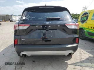 2021 Ford Escape SEL with VIN 1FMCU0H66MUA70235, listed as a Copart auction lot 56652395 with 48,766 mi miles and Salvage title. Bid and sale history available at DreamBid. Image 6.