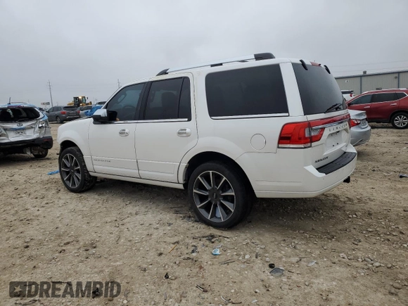 2015 Lincoln Navigator z VIN 5LMJJ2HT0FEJ12667, wystawiony jako Copart lot #45957575 z przebiegiem 138 861 mil mil oraz Szkoda całkowita • Salvage title. Historia ofert i sprzedaży dostępna na DreamBid. Obrazek 2.
