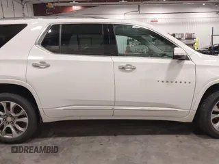 2021 Chevrolet Traverse Premier with VIN 1GNEVKKW7MJ218772, listed as a IAAI auction lot 42306743 with 106,898 mi miles and . Bid and sale history available at DreamBid. Image 13.